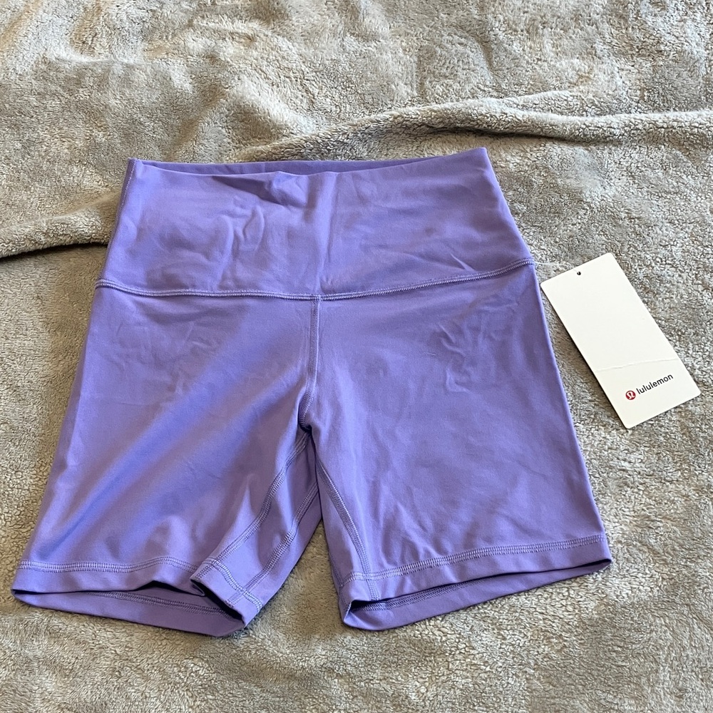 lululemon athletica Lavender Bike Shorts